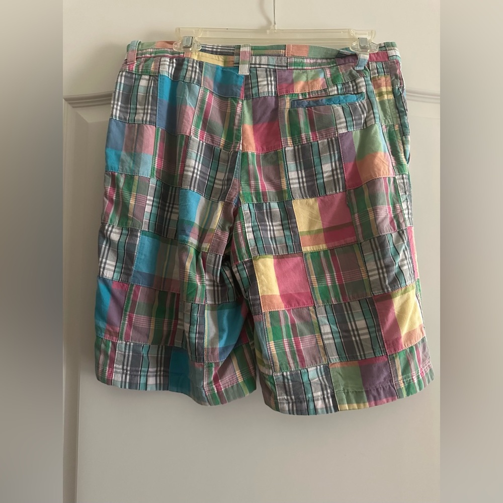 Colorful Madras Shorts - Picture 2 of 3